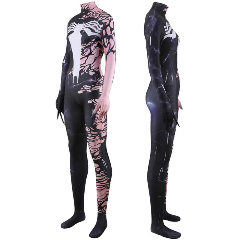 She Venom Spiderman Symbiote Cosplay Costume