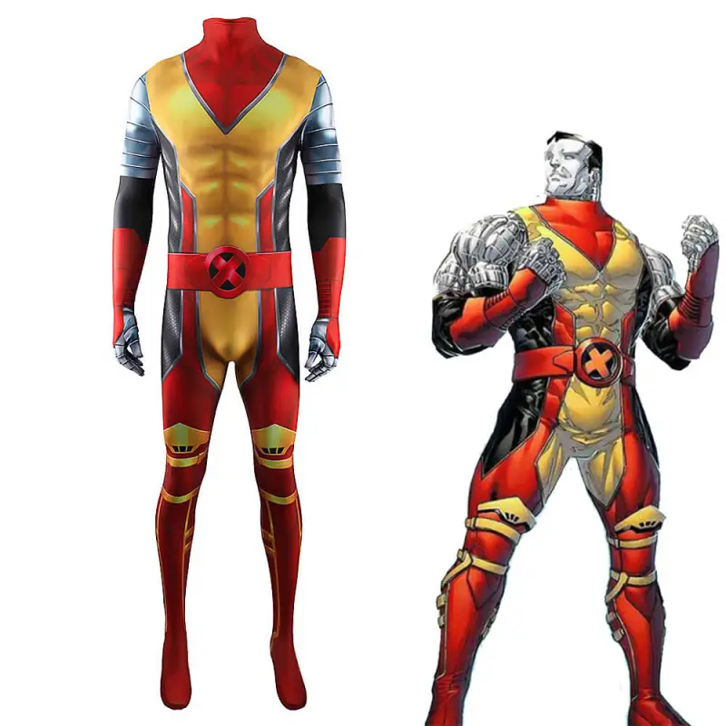 X-Men Colossus Cosplay Costume Marvel Super War