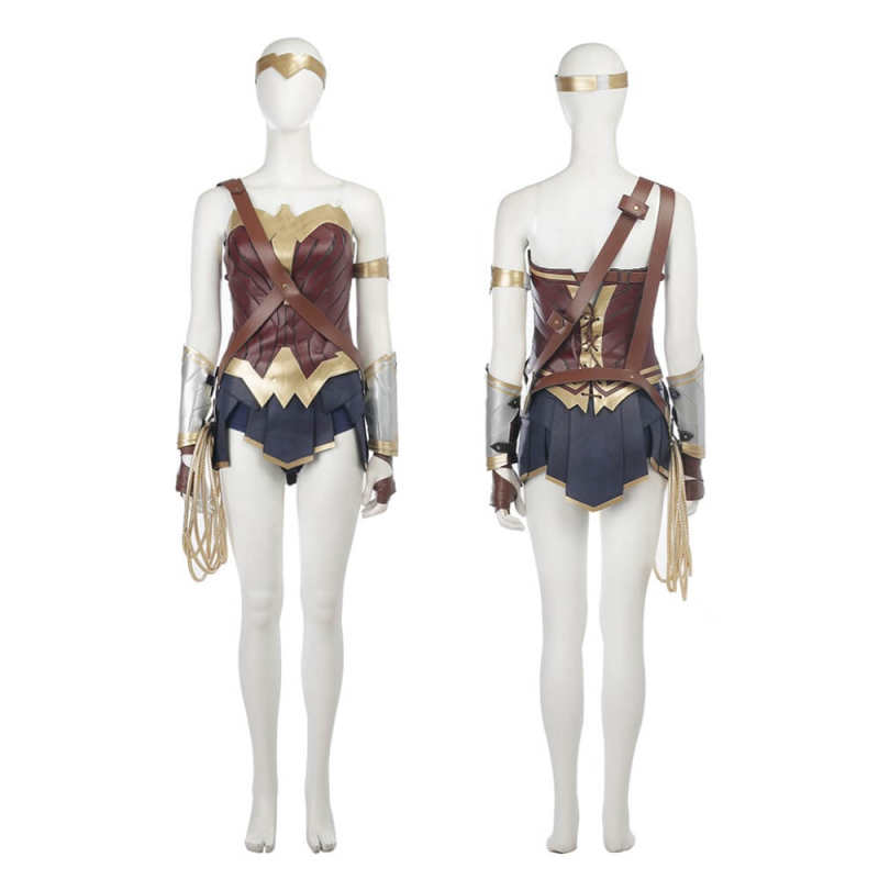 Wonder Woman Costume Diana Prince Halloween Cosplay