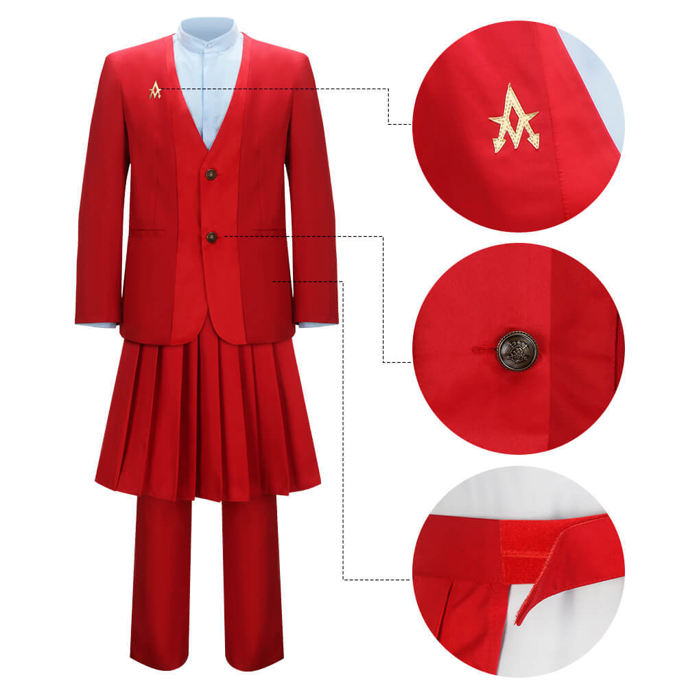 Hunger Games: The Ballad of Songbirds and Snakes Coriolanus Snow Cosplay Costume