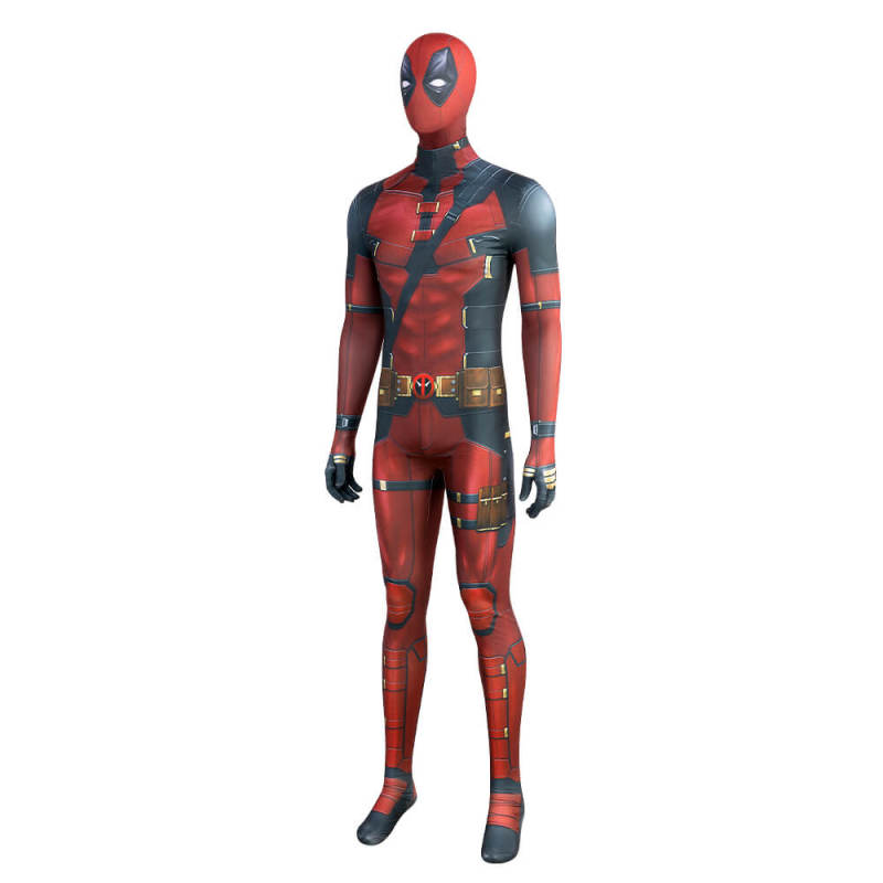 Deadpool 3 Wade Wilson Cosplay Costume Spandex Bodysuit
