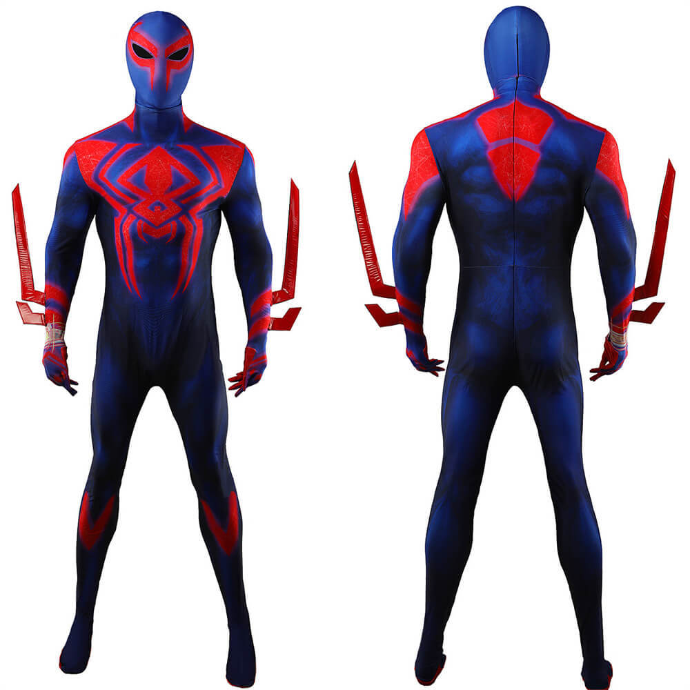 Across the Spider-Verse Spiderman 2099 Cosplay Costume Style B
