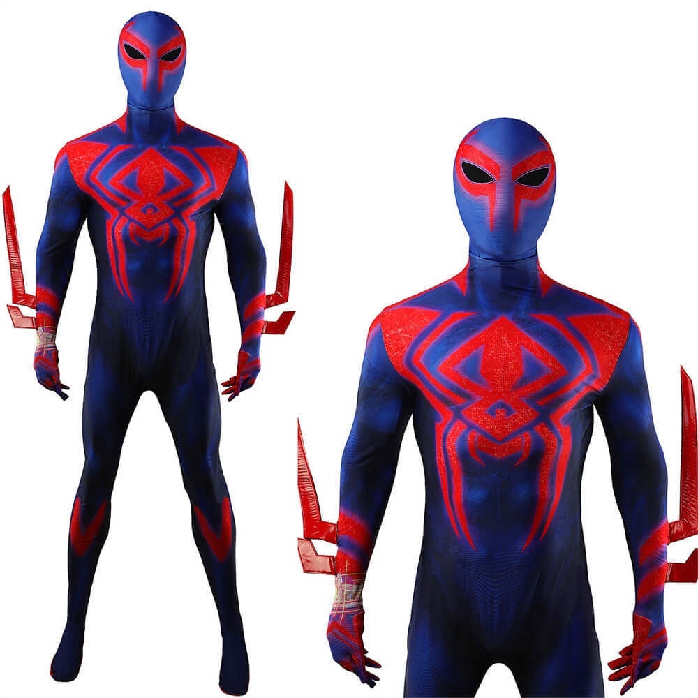 Across the Spider-Verse Spiderman 2099 Cosplay Costume Style B
