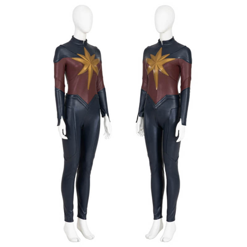 The Marvels Carol Danvers Cosplay Costume-Captain Marvel 2 Deluxe