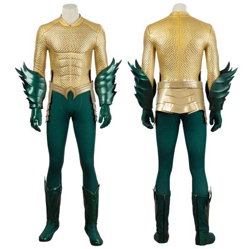 Aquaman Arthur Curry Cosplay Costume Deluxe