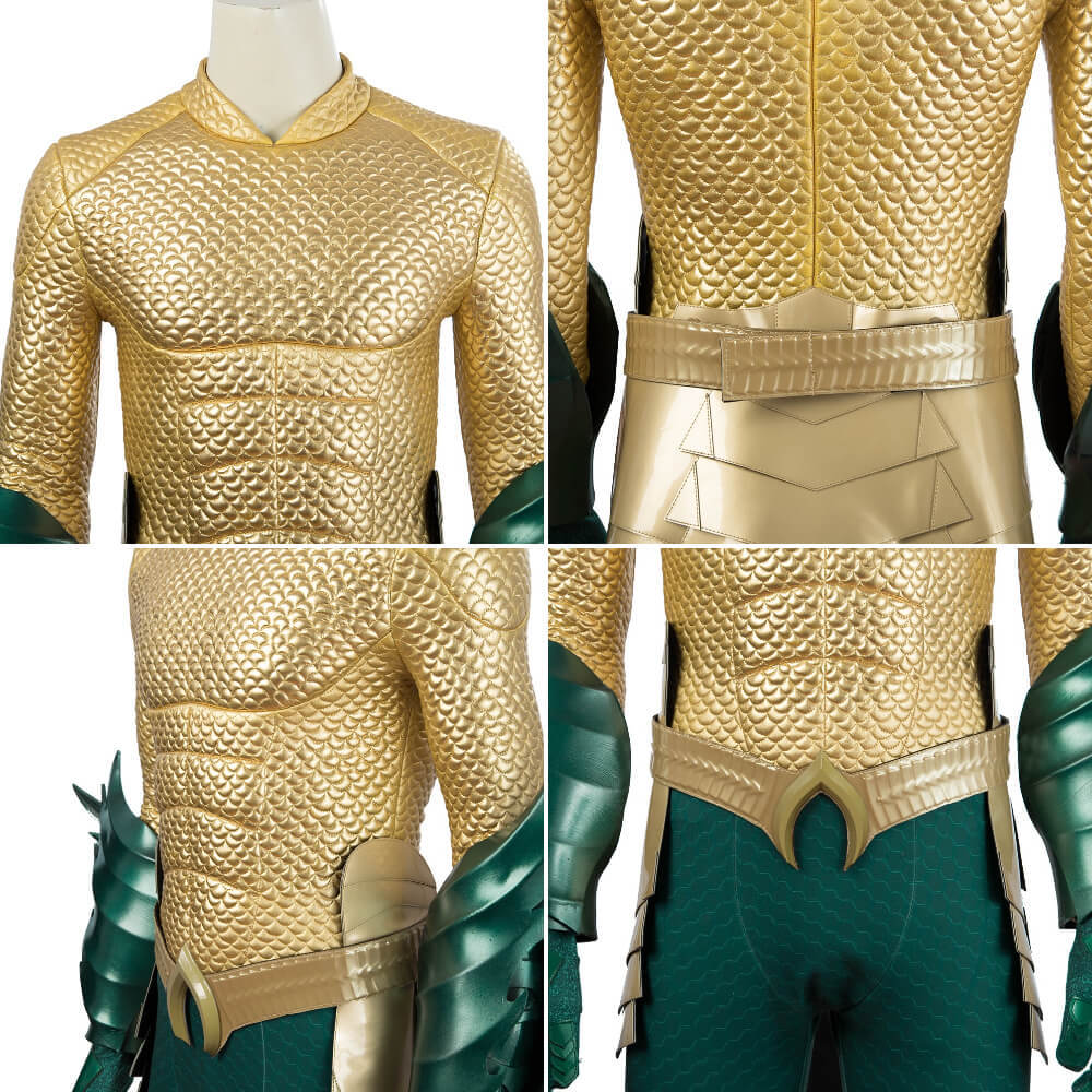 Aquaman Arthur Curry Cosplay Costume Deluxe