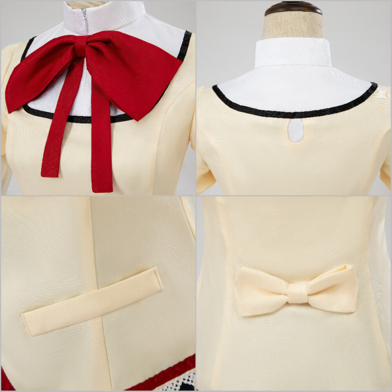 Madoka Kaname School Uniform Cosplay Costume-Puella Magi Madoka Magica