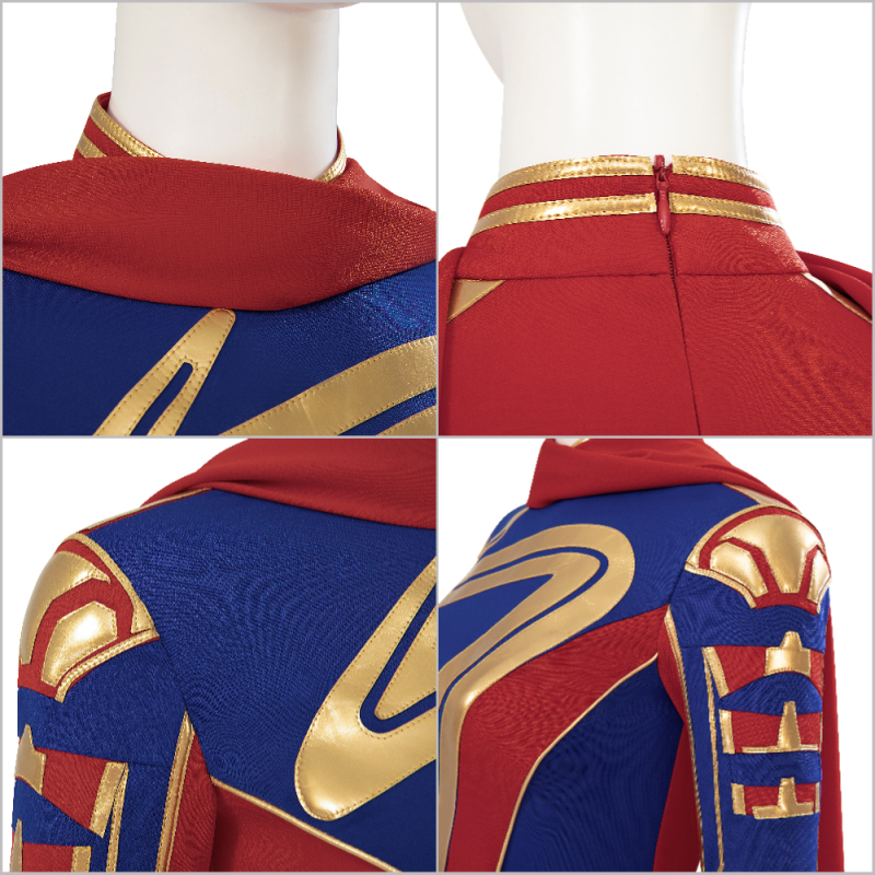 The Marvels Ms. Marvel Cosplay Costume Kamala Khan