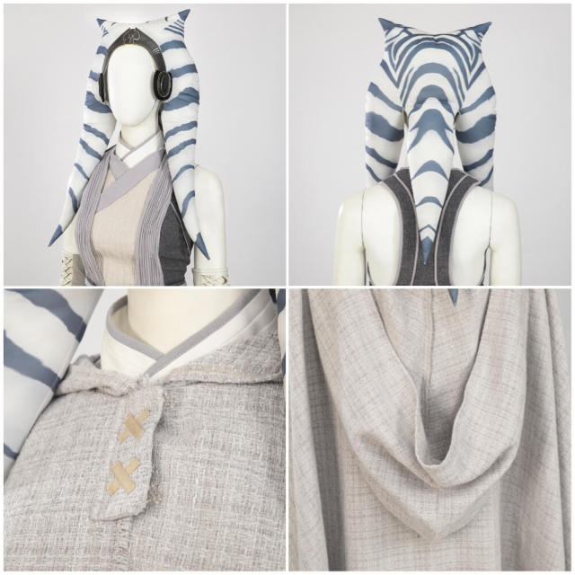 Ahsoka White Costume Ahsoka Tano Cosplay Hallowcos