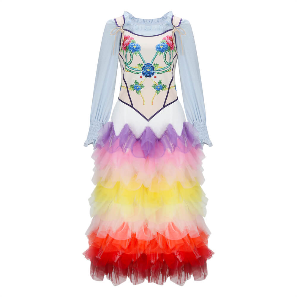 Lucy Gray Baird Costume Hunger Games: The Ballad of Songbirds and Snakes Cosplay Dress