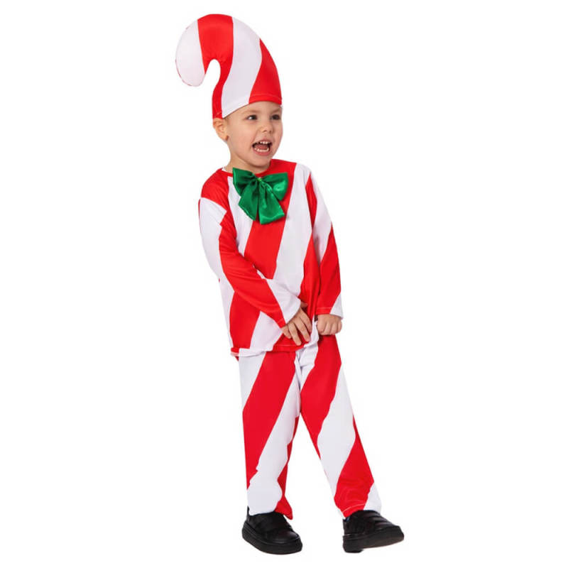 Kids Candy Cane Costume Christmas Outfits