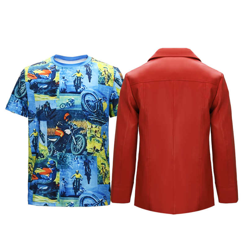 Fight Club Tyler Durden Cosplay Costumes Tops Hallowcos