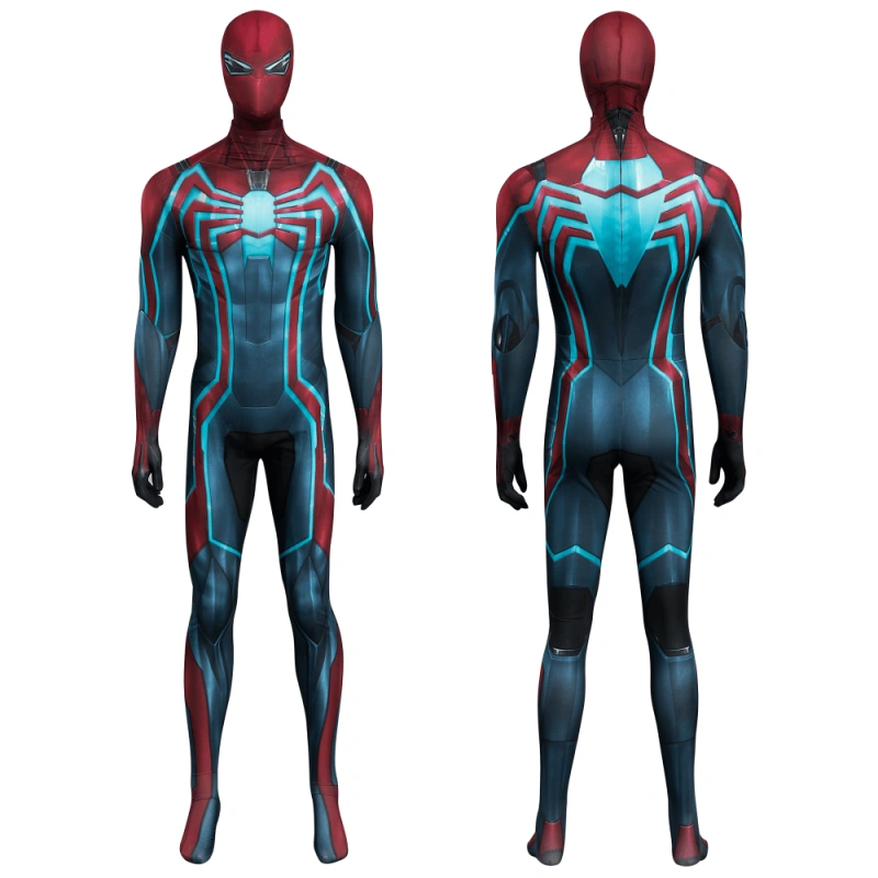 Marvel's Spider-Man Velocity Suit Cosplay Costume Hallowcos