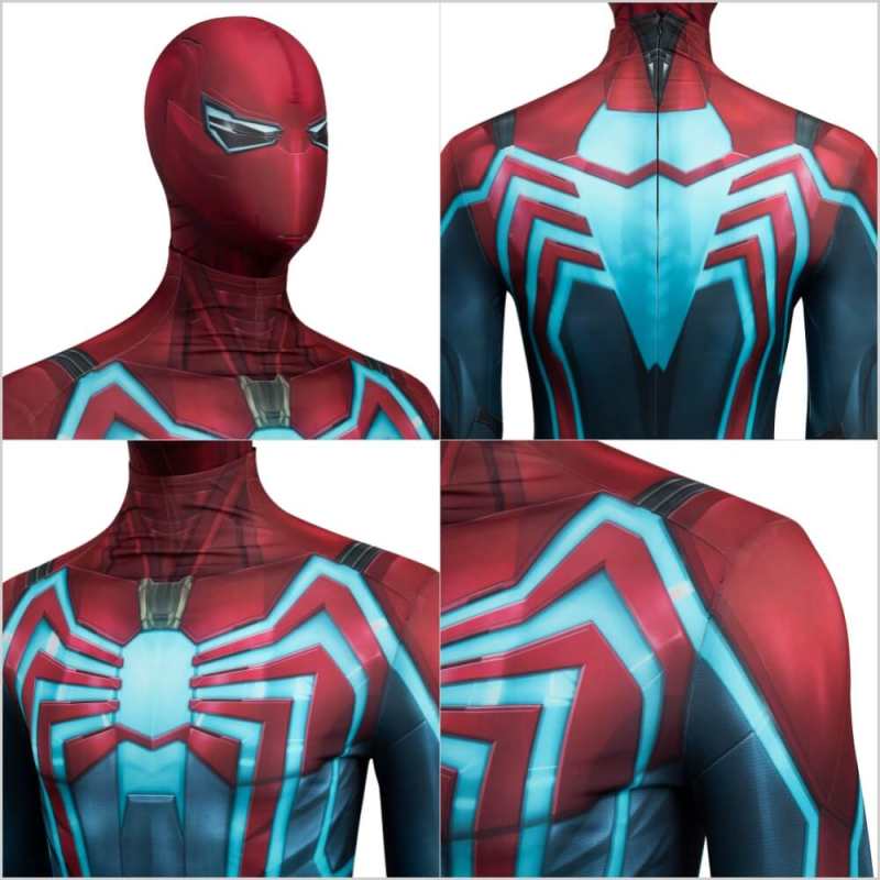 Marvel's Spider-Man Velocity Suit Cosplay Costume