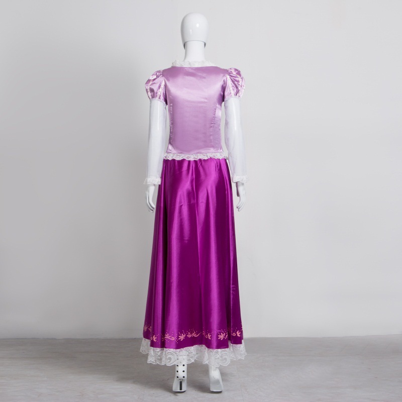 Tangled Rapunzel Dress Cosplay Costume