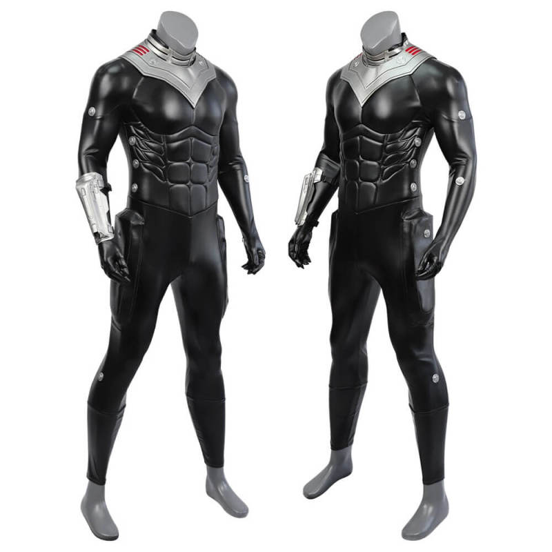 Aquaman and the Lost Kingdom Black Manta Cosplay Costume Deluxe Hallowcos