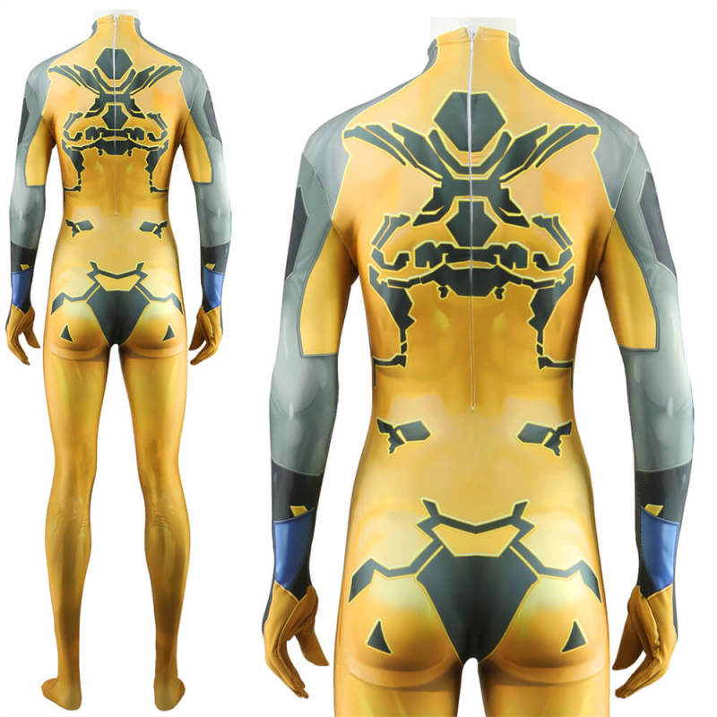 Phantasy Star Online 2 Quna Cosplay Costume Spandex Bodysuit PSO2