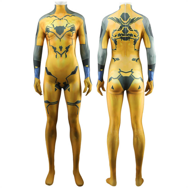 Phantasy Star Online 2 Quna Cosplay Costume Spandex Bodysuit PSO2