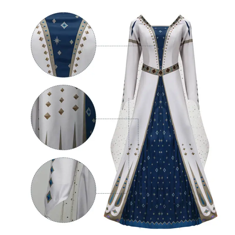 Film Wish Queen Amaya Dress Cosplay Costume