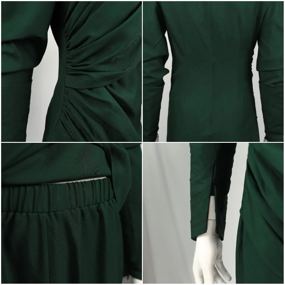 green dresses for homecoming Zapakasa Women Sheath Spaghetti Straps Dark Green Short Homecoming Dress  with Appliques main image 0