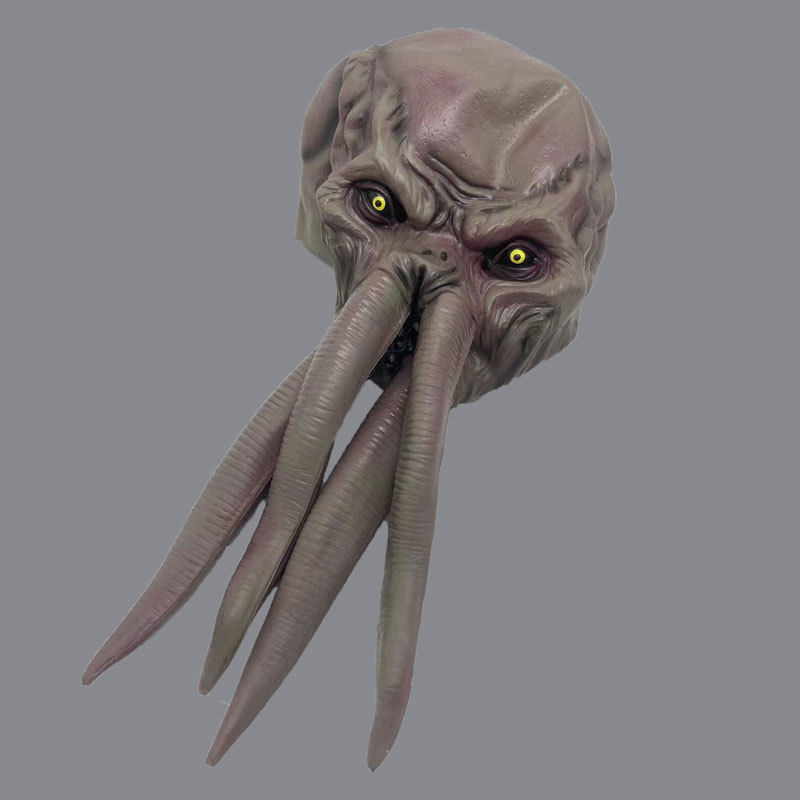 Baldur Gate 3 Mind Flayer Mask Cosplay Prop