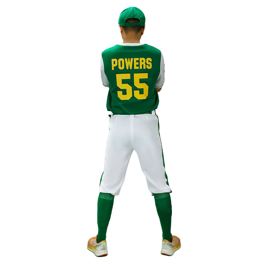 Eastbound & Down Kenny Powers Baseball Jersey Cosplay Costume
