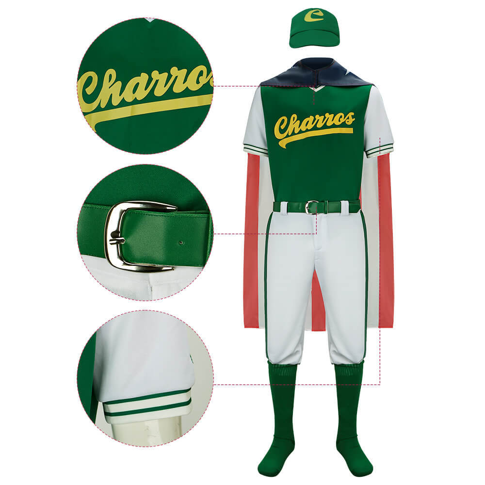 Eastbound & Down Kenny Powers Baseball Jersey Cosplay Costume