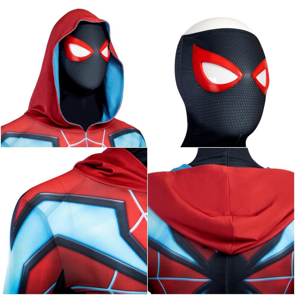 Spider-Man 2 Miles Morales Evolved Suit Cosplay Costume PS5