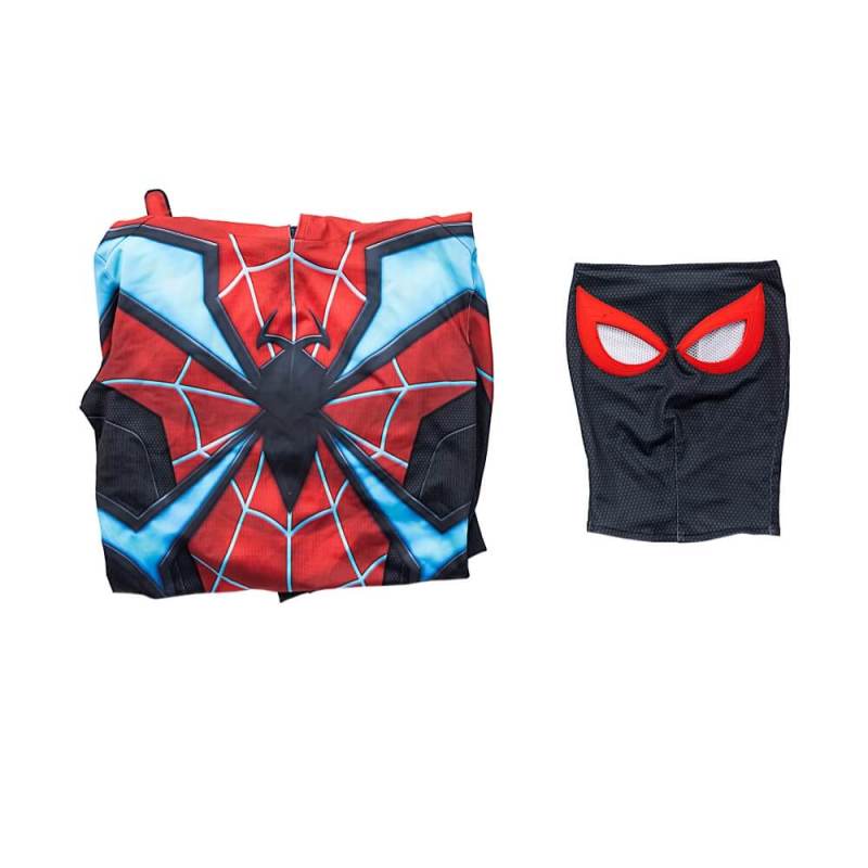 Spider-Man 2 Miles Morales Evolved Suit Cosplay Costume PS5