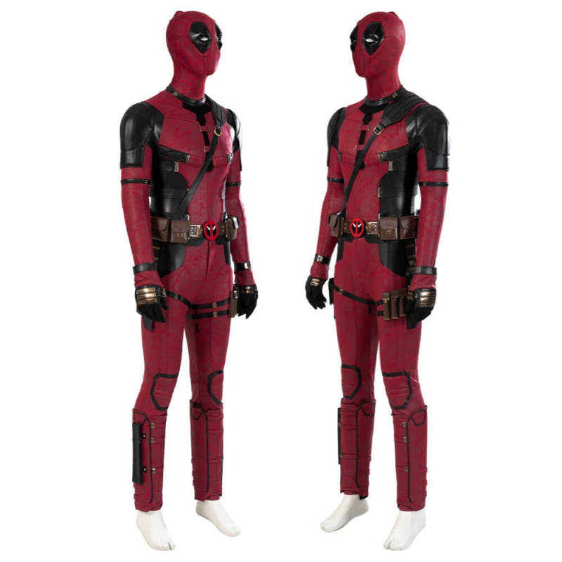 Deadpool 3 Wade Wilson Cosplay Costume Deluxe (Not include any knives & guns)