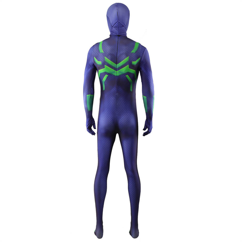 Spider-Man Stealth Big Time Suit Cosplay Costume Adults Kids