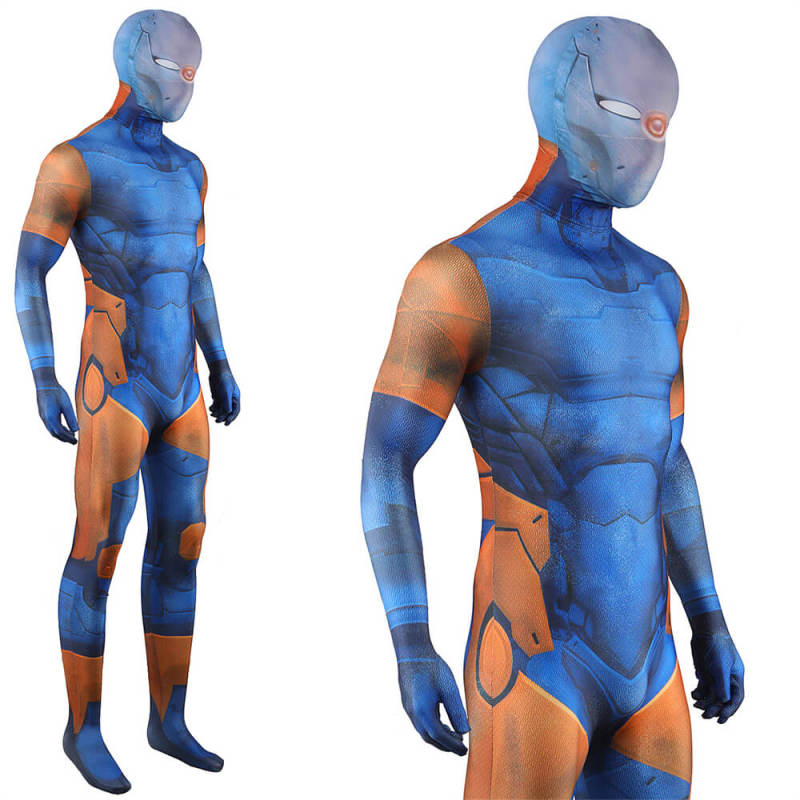 Metal Gear Solid Cyborg Ninja Gray Fox Cosplay Costume Bodysuit Adults Kids