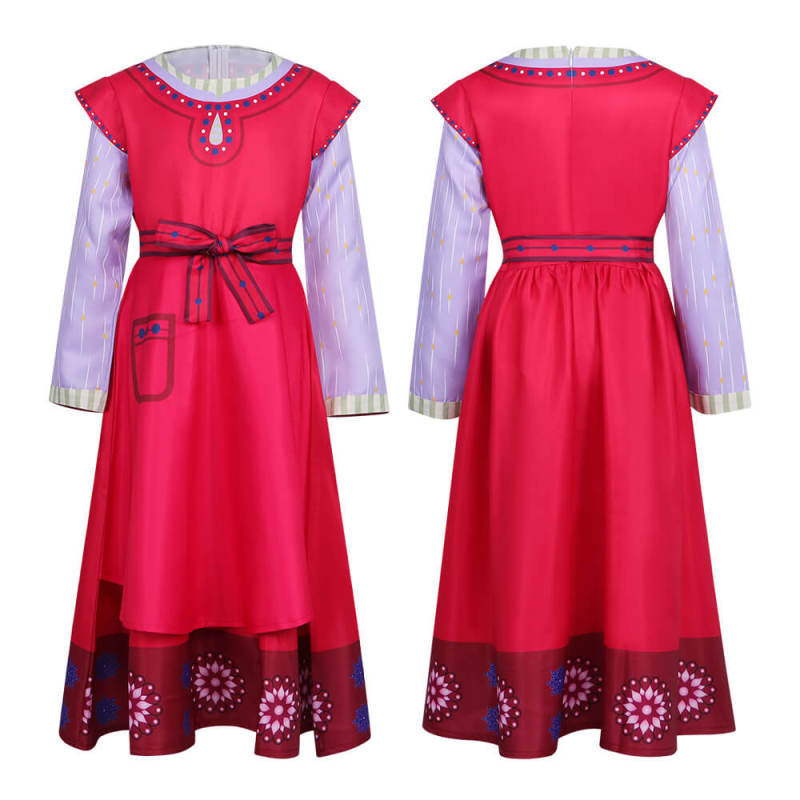 Film Wish Dahlia Dress for Kids Cosplay Costume