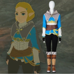 Princess Zelda Cosplay Costume The Legend of Zelda Breath of the Wild