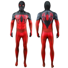 Scarlet Spider Suit Kaine Parker Cosplay Costume Adults Kids