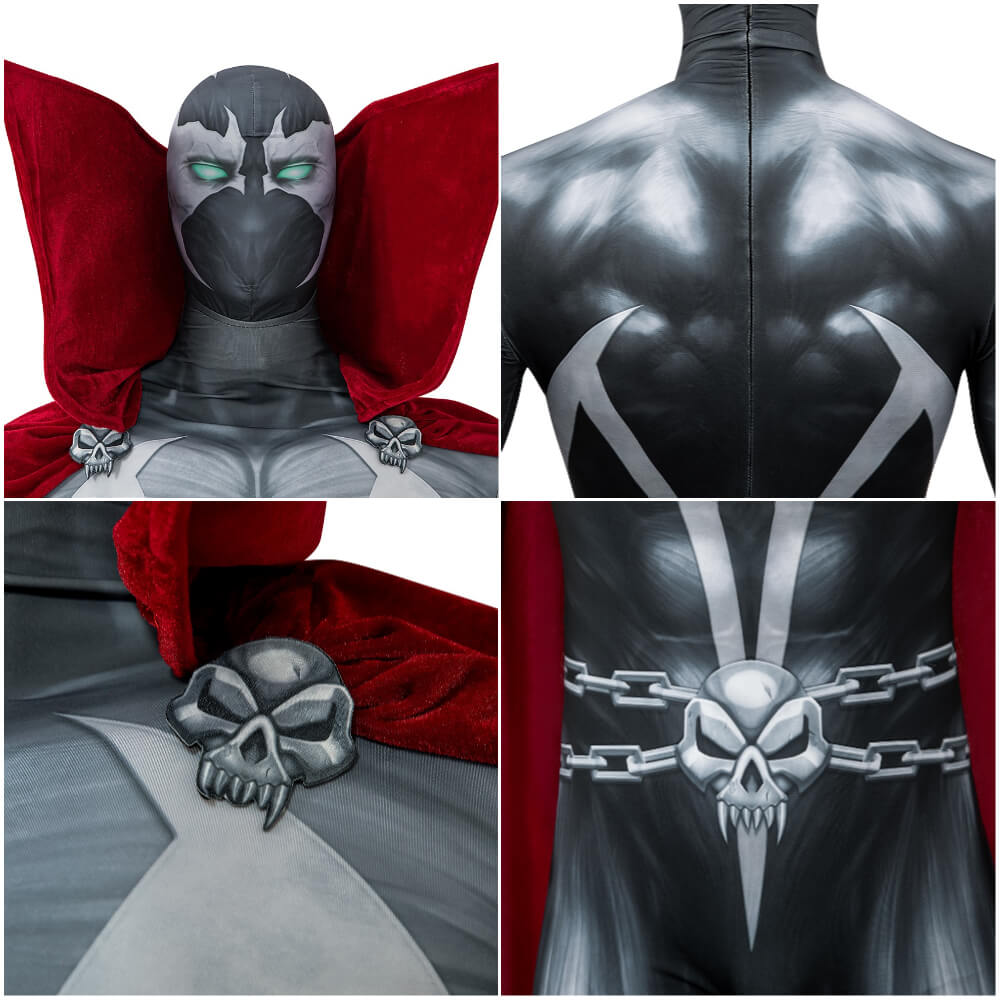 Spawn Suit Superhero Cosplay Costume Hallowcos