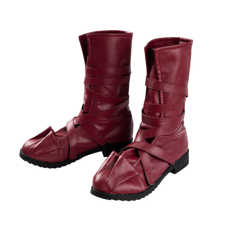 Tifa Lockhart Cosplay Boots-Final Fantasy Ever Crisis FF9 Crossover