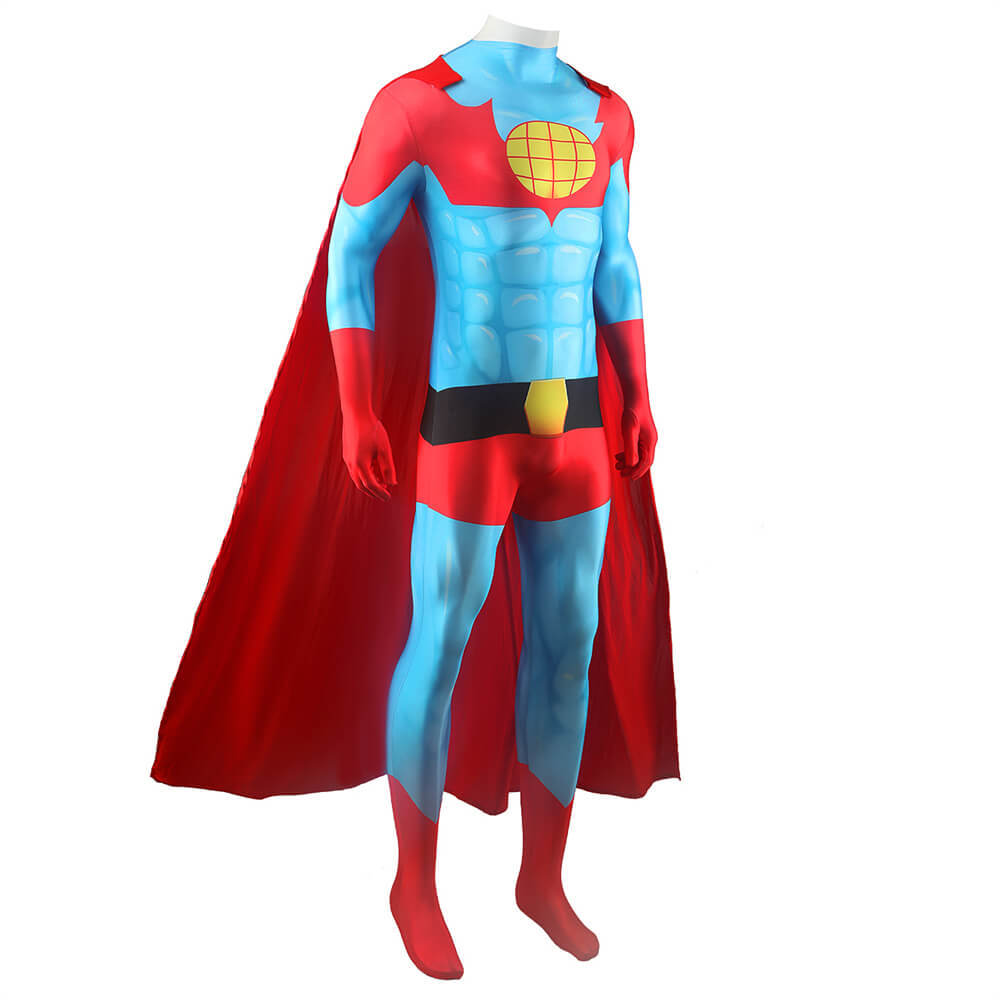 Captain Planet Cosplay Costume Adults Kids
