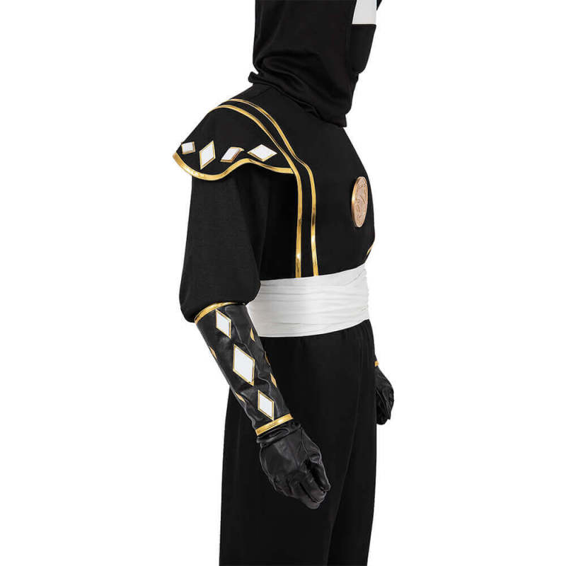 Black Ninja Ranger Cosplay Costume-Mighty Morphin Power Rangers