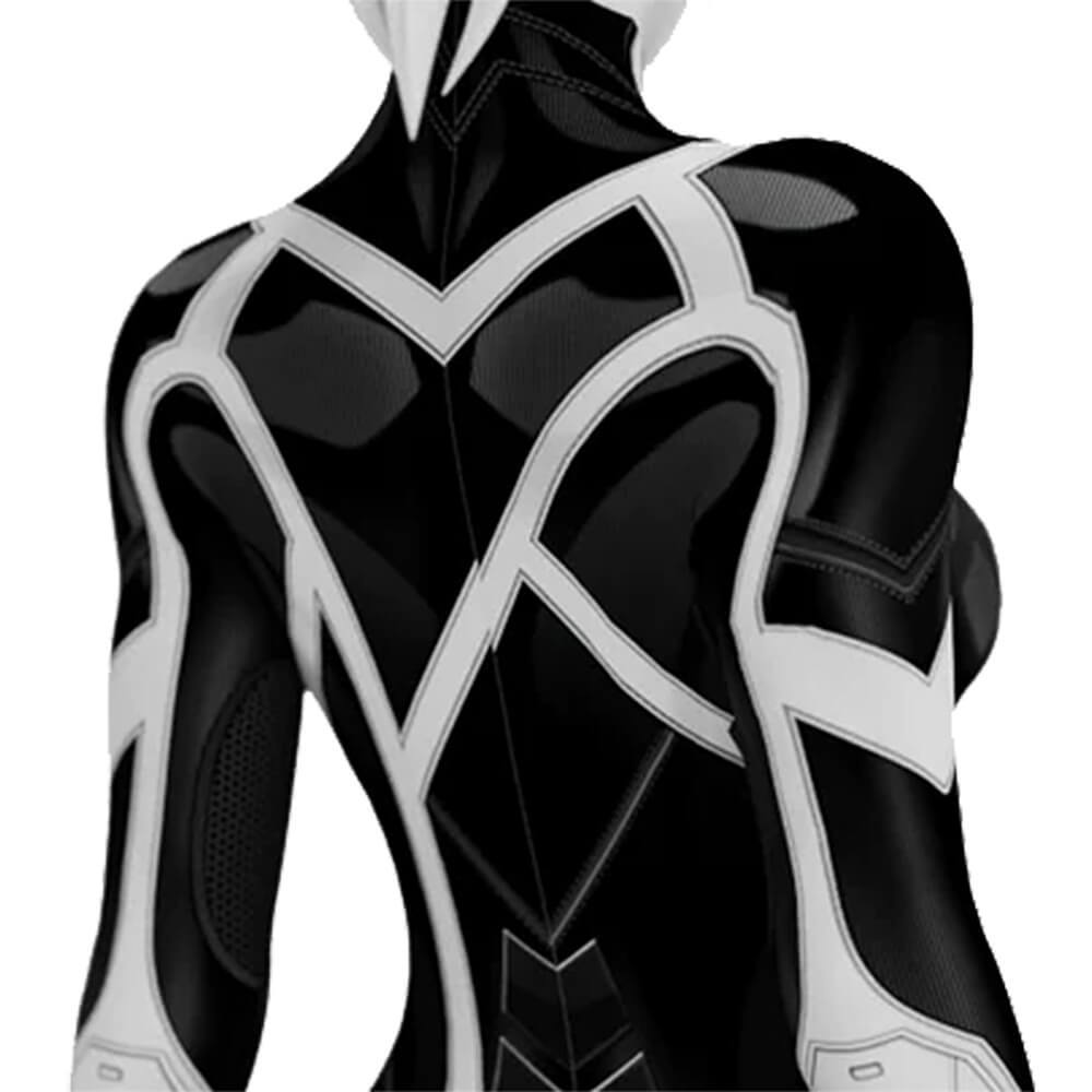 Spider-Man 2 Black Cat Bodysuit Cosplay Costume Adults Kids