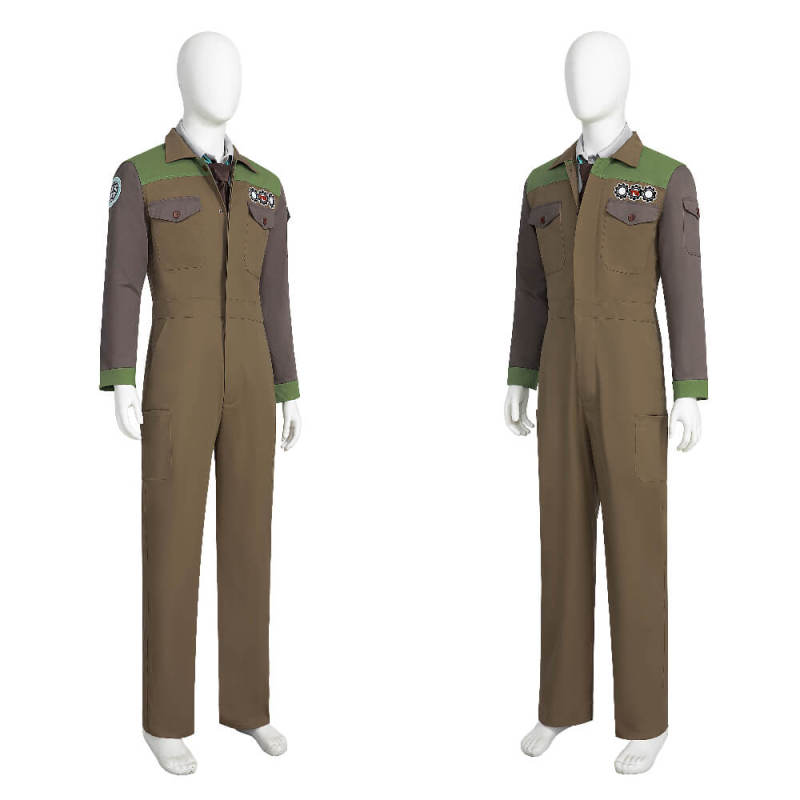 Loki Season 2 TVA Uniform OB Ouroboros Cosplay Costume Hallowcos