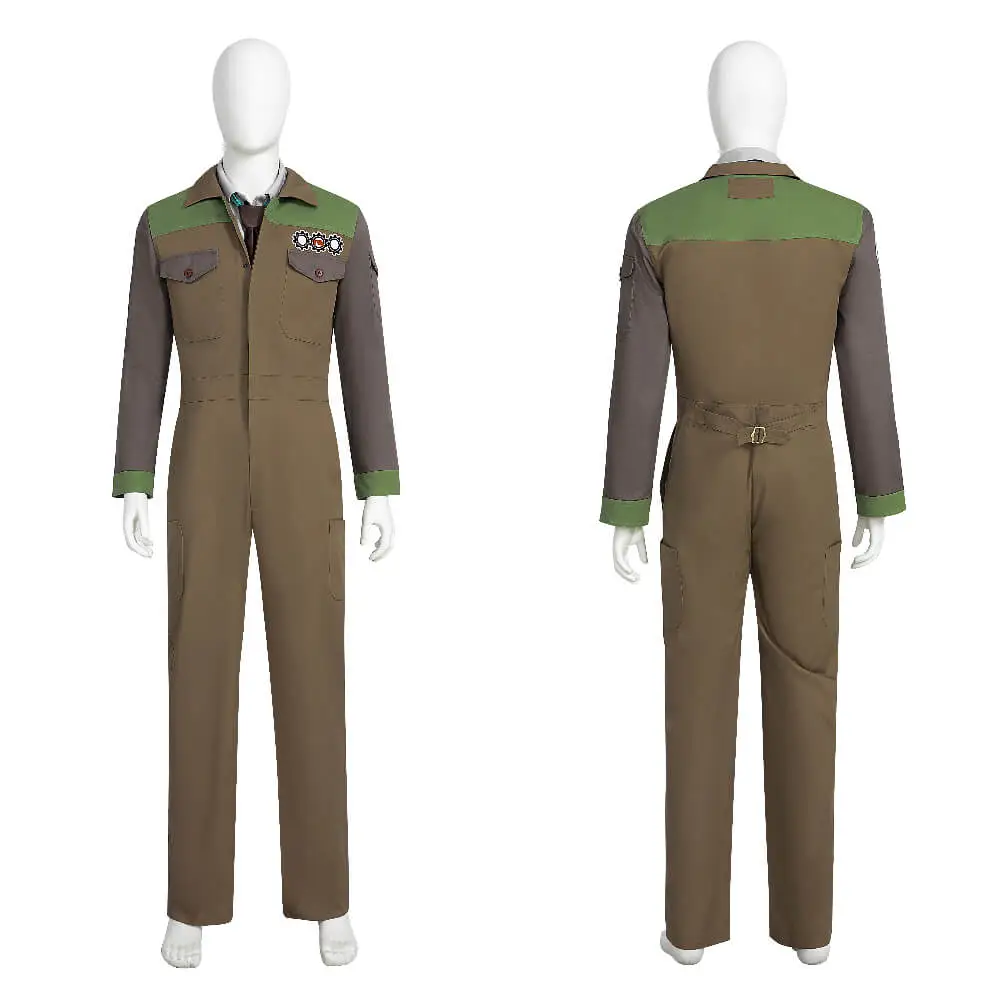 Loki Season 2 TVA Uniform OB Ouroboros Cosplay Costume Hallowcos