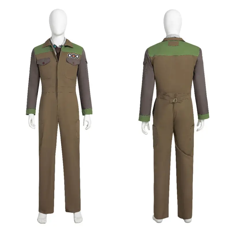Loki Season 2 TVA Uniform OB Ouroboros Cosplay Costume Hallowcos