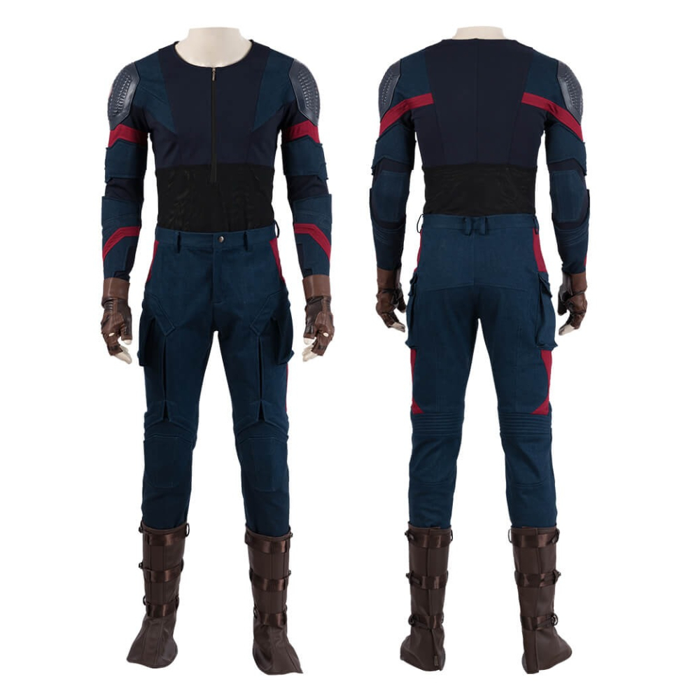 Avengers: Endgame Captain America Cosplay Costume Hallowcos