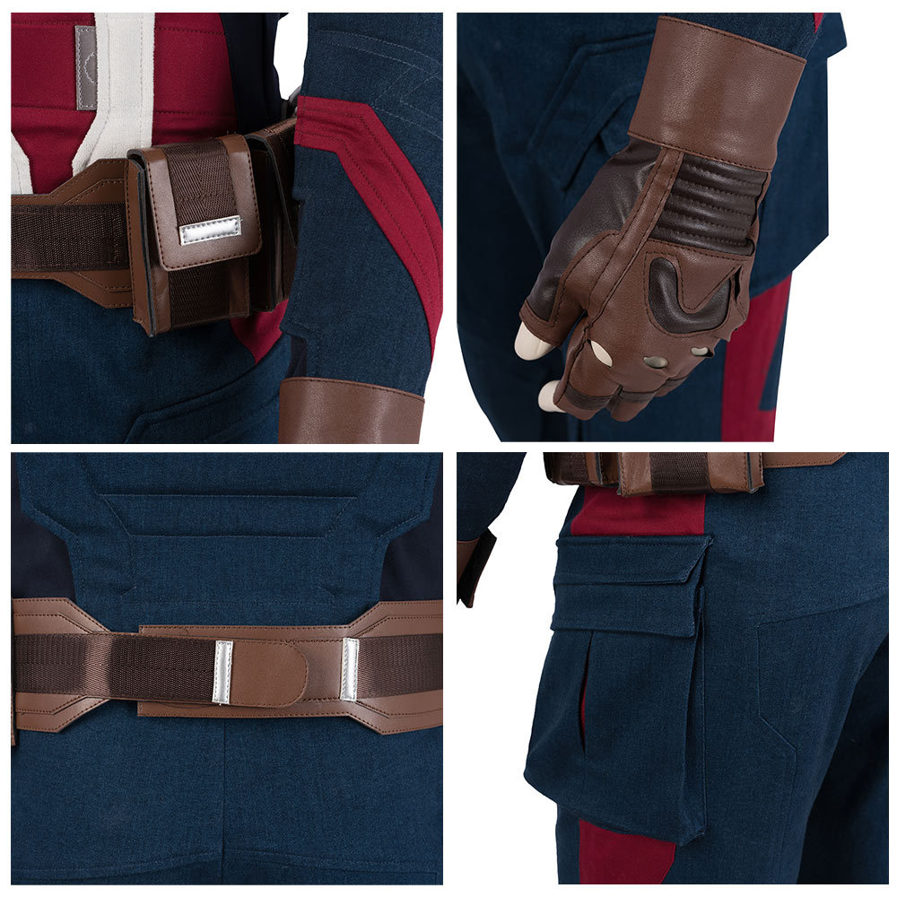 Avengers: Endgame Captain America Cosplay Costume Hallowcos
