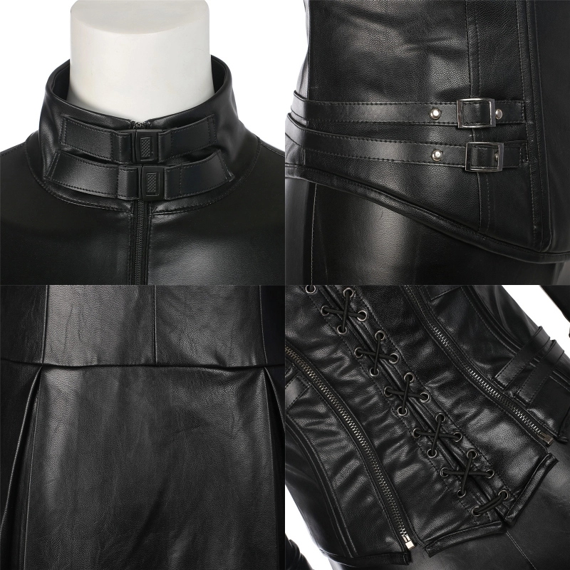 Giacca Cosplay Underworld Selene Vampiro Guerriero - Pelle Sintetica Multicolor - Foto 2