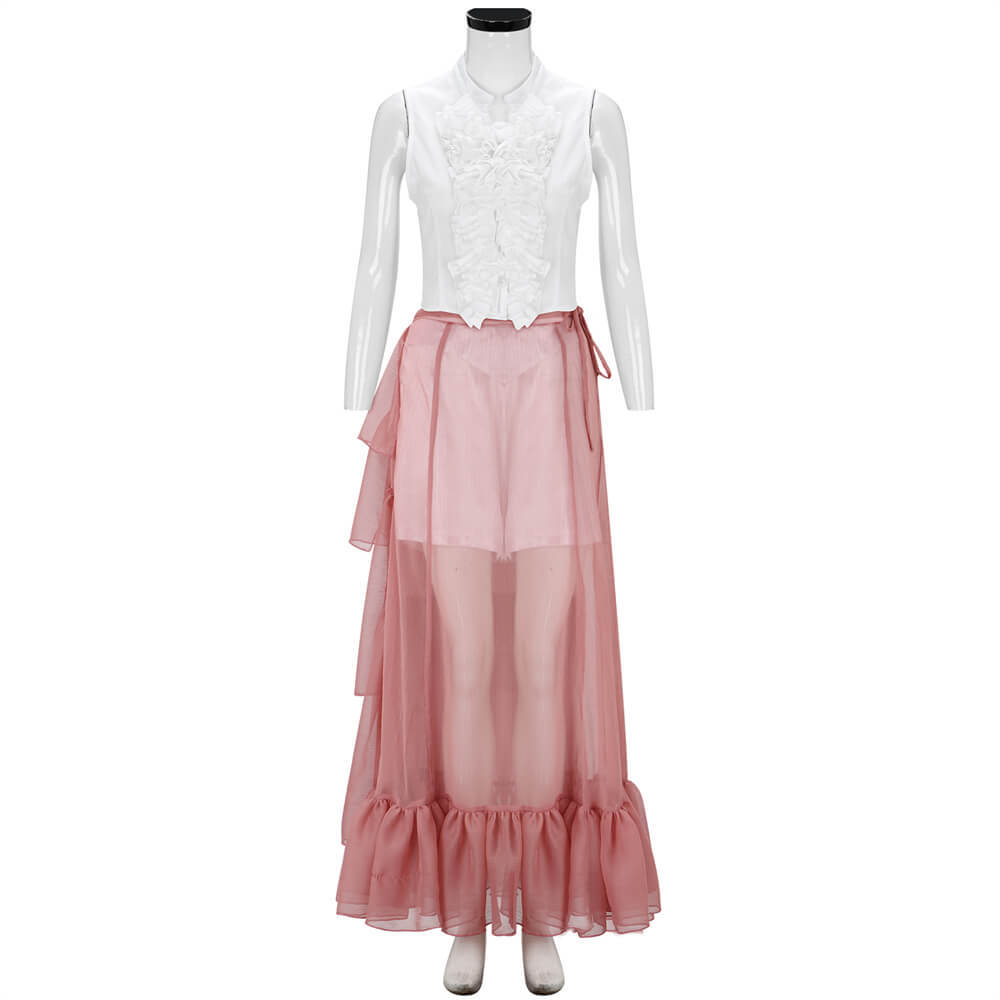 Hallowcos Poor Things Bella Baxter Costume Cosplay Dance Dress Style C
