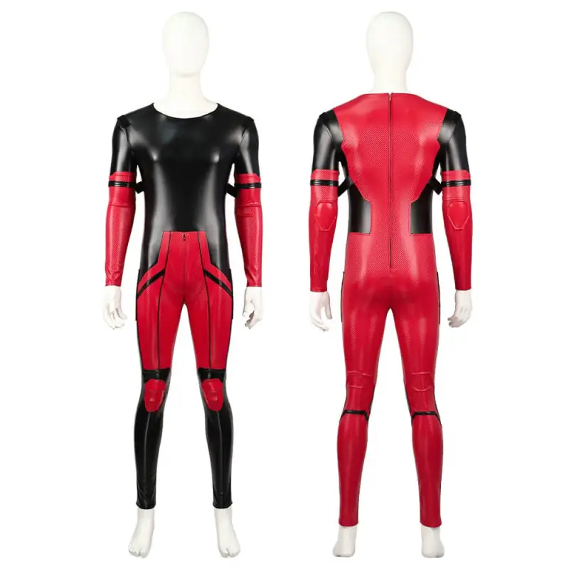 Deadpool & Wolverine Wade Wilson Cosplay Costume Deadpool 3 Hallowcos