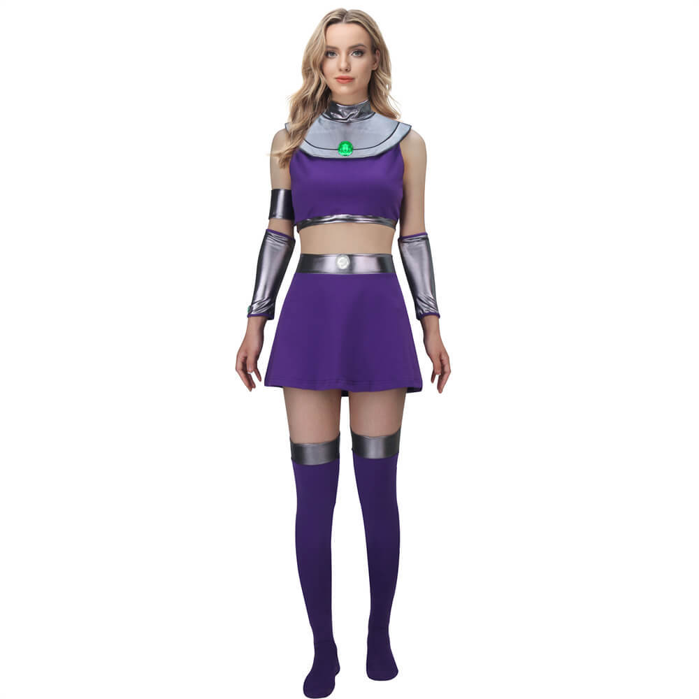 Starfire Princess Koriand'r Cosplay Costume Teen Titans (S/L/XL/XXL Ready to Ship)