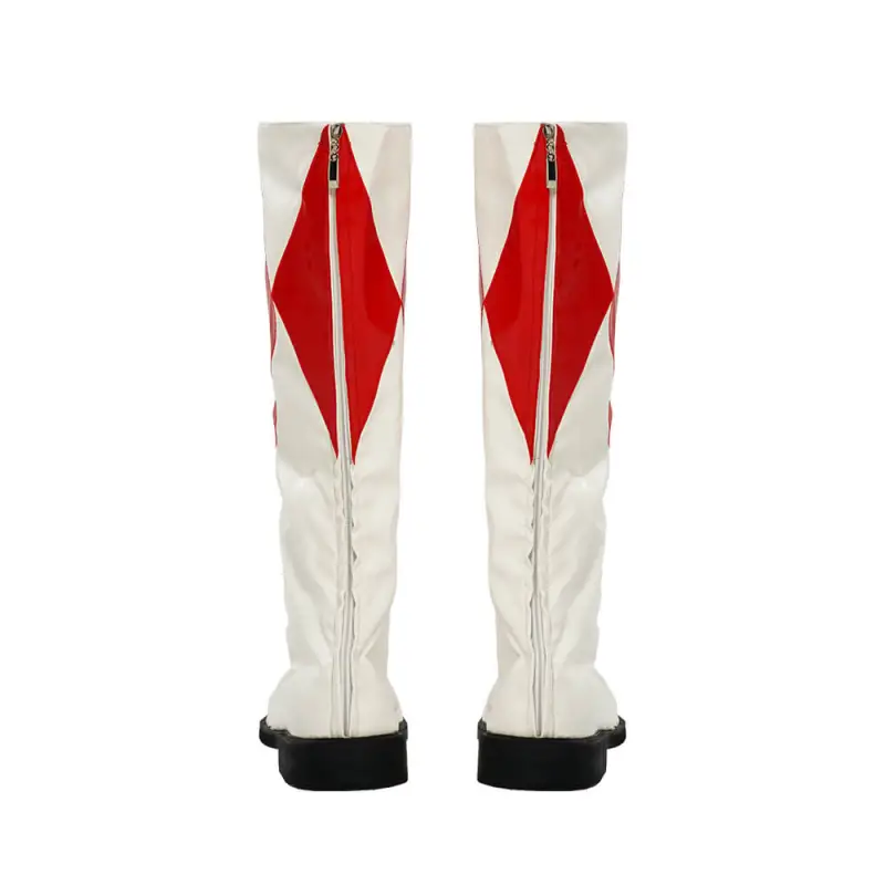 Halowcos Red Ranger Cosplay Costume Jason Lee Scott-Mighty Morphin Power Rangers